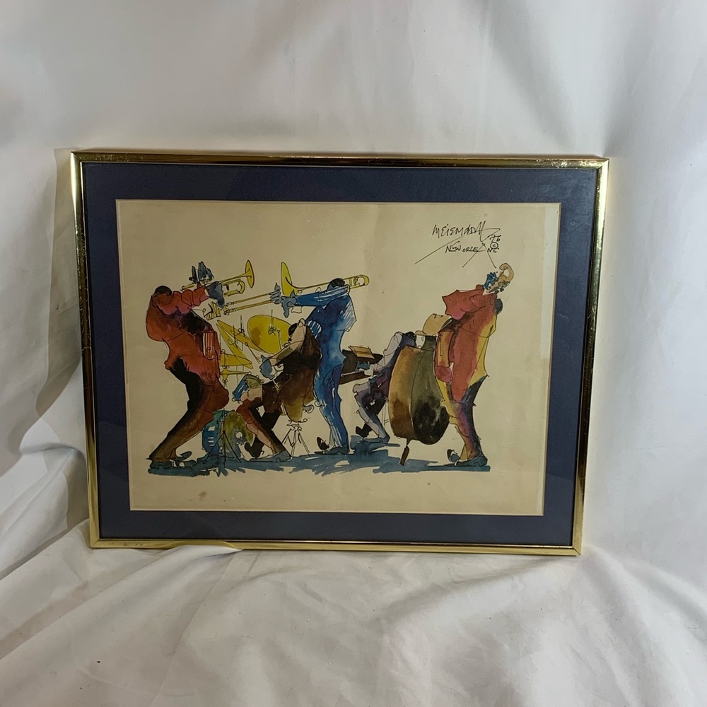 MEISMAN 1976 NEW ORLEANS PAINTING